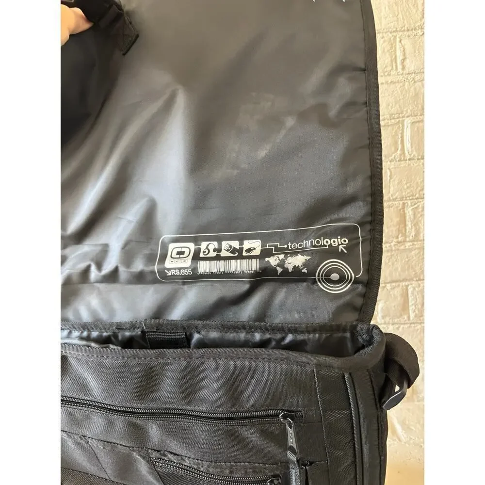 OGIO Technologio RS.655 Black Laptop Messenger Bag